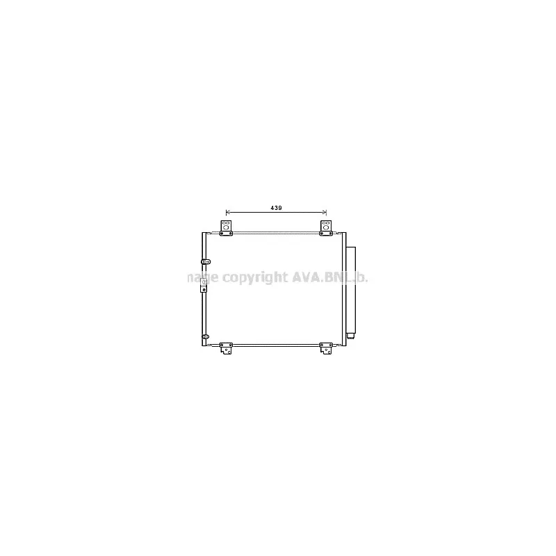 Condenseur, climatisation AVA QUALITY COOLING TOA5690D