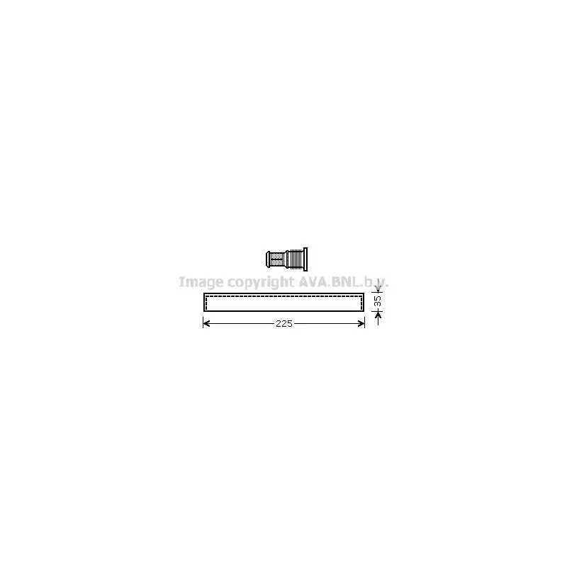 Filtre déshydratant, climatisation AVA QUALITY COOLING TOD417