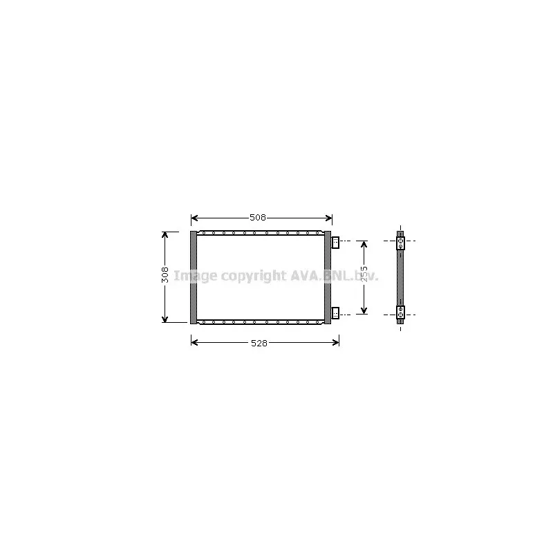 Condenseur, climatisation AVA QUALITY COOLING UV5112