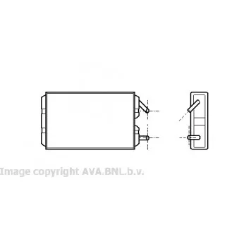 Système de chauffage AVA QUALITY COOLING VO6041
