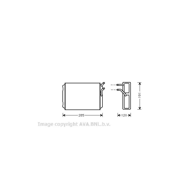 Système de chauffage AVA QUALITY COOLING VO6096