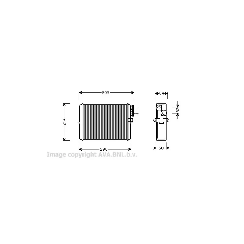 Système de chauffage AVA QUALITY COOLING VOA6110