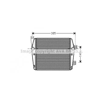 Radiateur, refroidissement du moteur AVA QUALITY COOLING VW2290