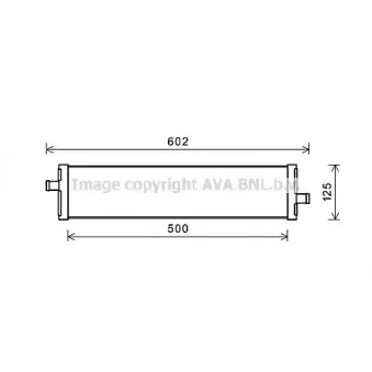 Radiateur, refroidissement du moteur AVA QUALITY COOLING VW2312