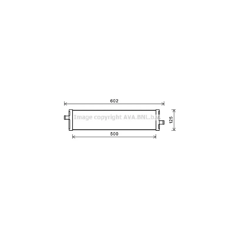 Radiateur, refroidissement du moteur AVA QUALITY COOLING VW2312