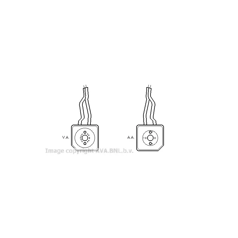Radiateur d'huile AVA QUALITY COOLING VW3096