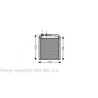 Système de chauffage AVA QUALITY COOLING VW6256