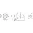 Capteur, pression de carburant BOSCH 0 281 002 522 - Visuel 2