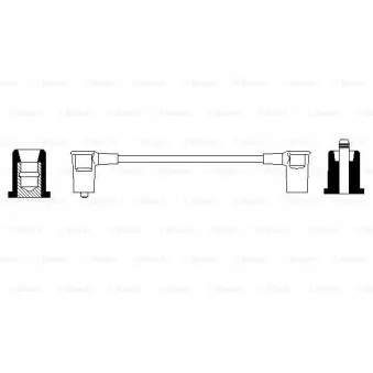 Câble d'allumage BOSCH 0 356 904 059