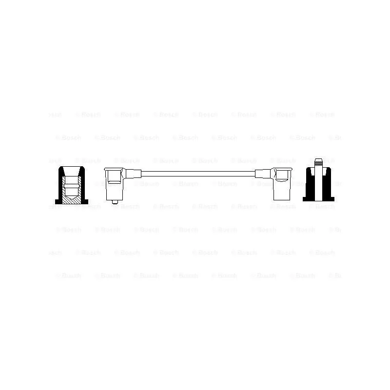 Câble d'allumage BOSCH 0 356 904 059