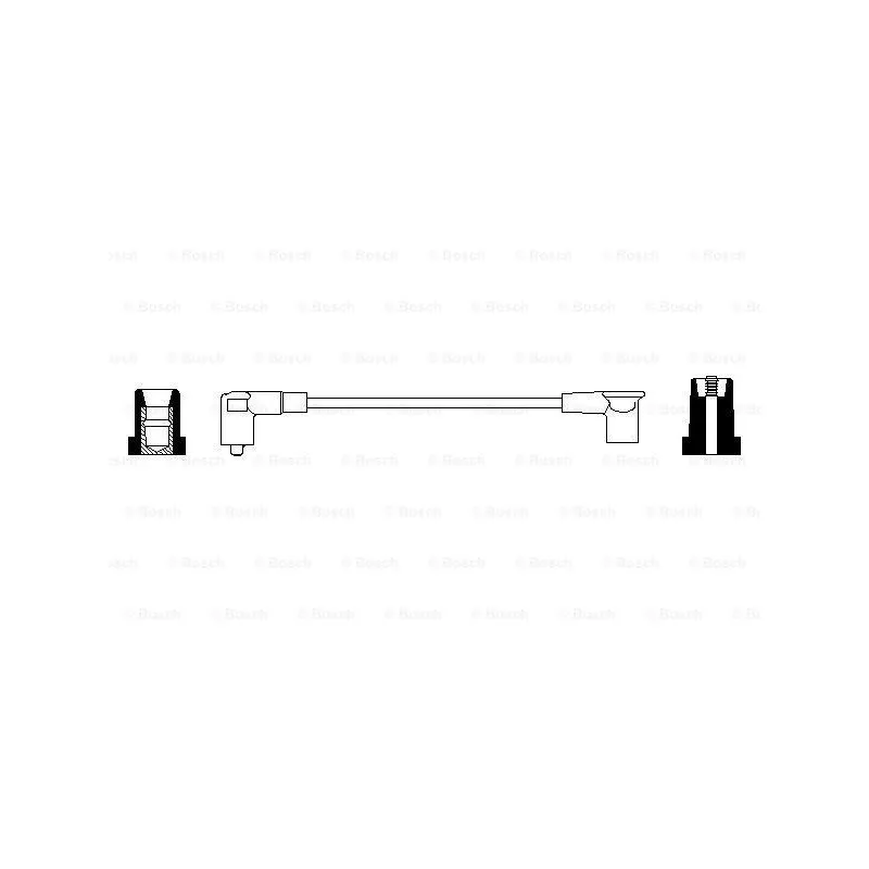 Câble d'allumage BOSCH 0 356 904 072