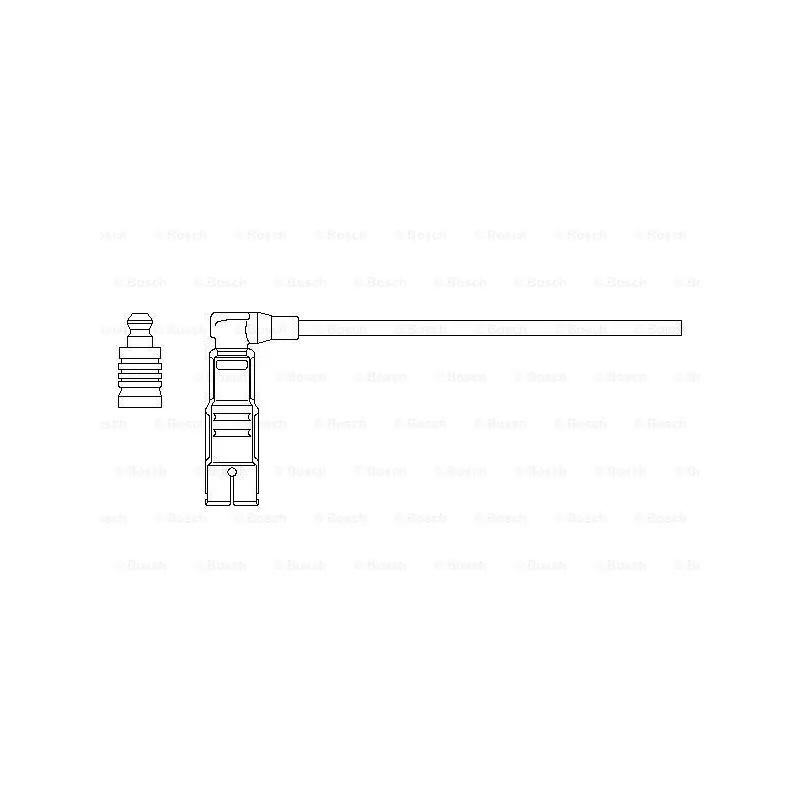 Câble d'allumage BOSCH 0 356 912 044