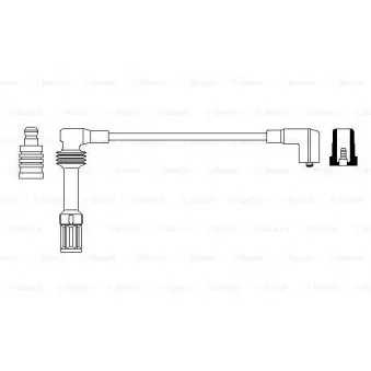 Câble d'allumage BOSCH 0 356 912 837