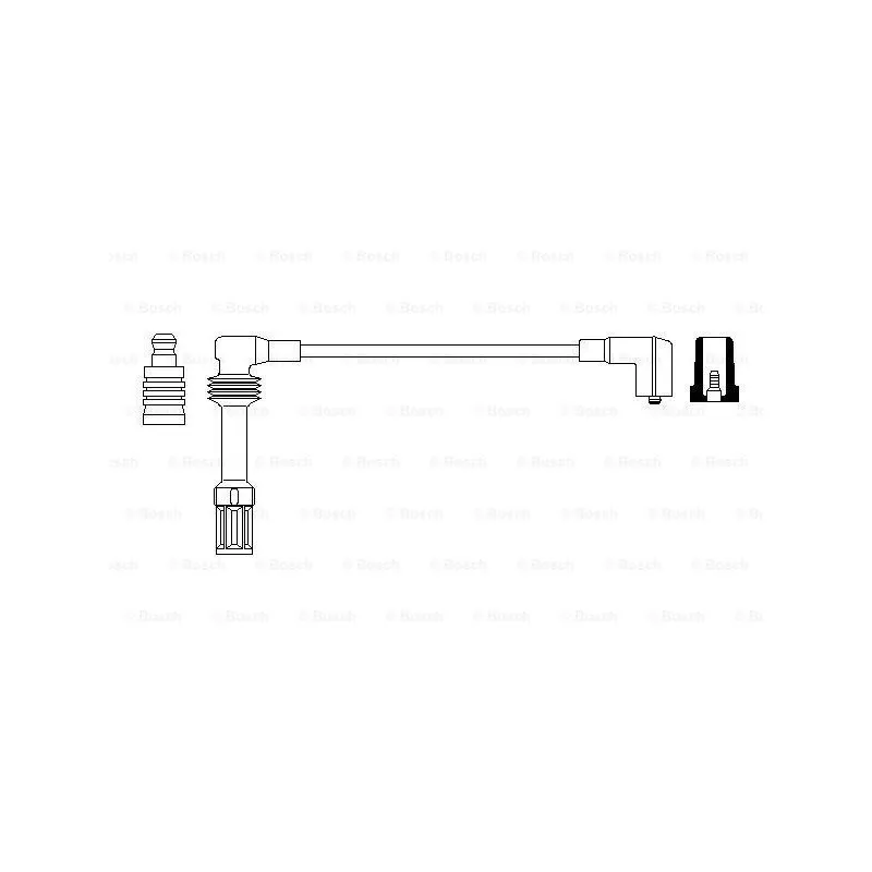 Câble d'allumage BOSCH 0 356 912 837