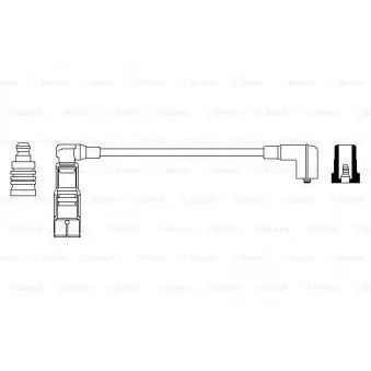 Câble d'allumage BOSCH 0 356 912 868