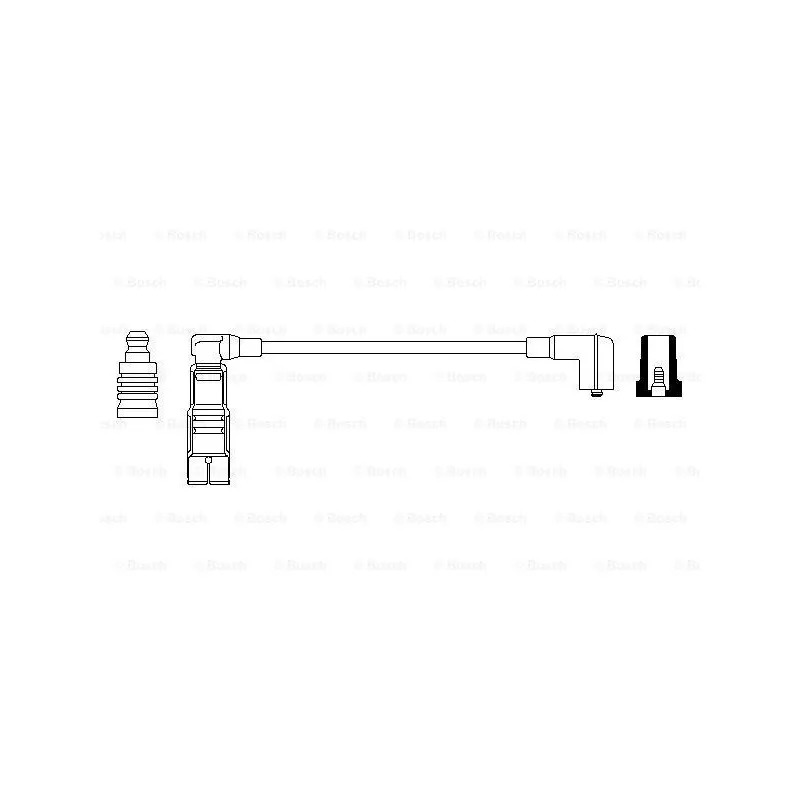 Câble d'allumage BOSCH 0 356 912 868