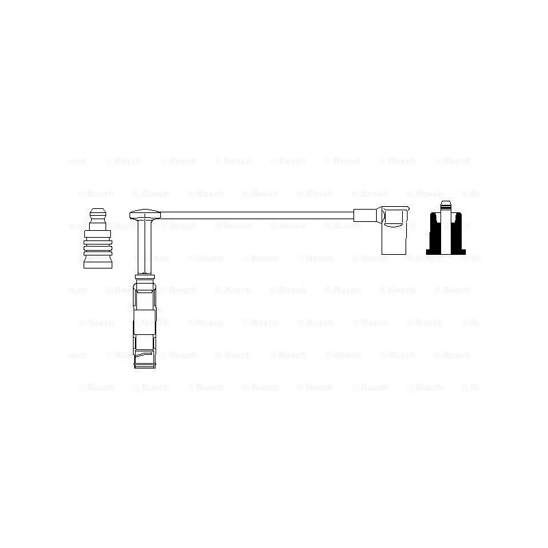 Câble d'allumage BOSCH 0 356 912 931