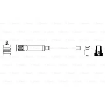 Câble d'allumage BOSCH 0 356 912 940