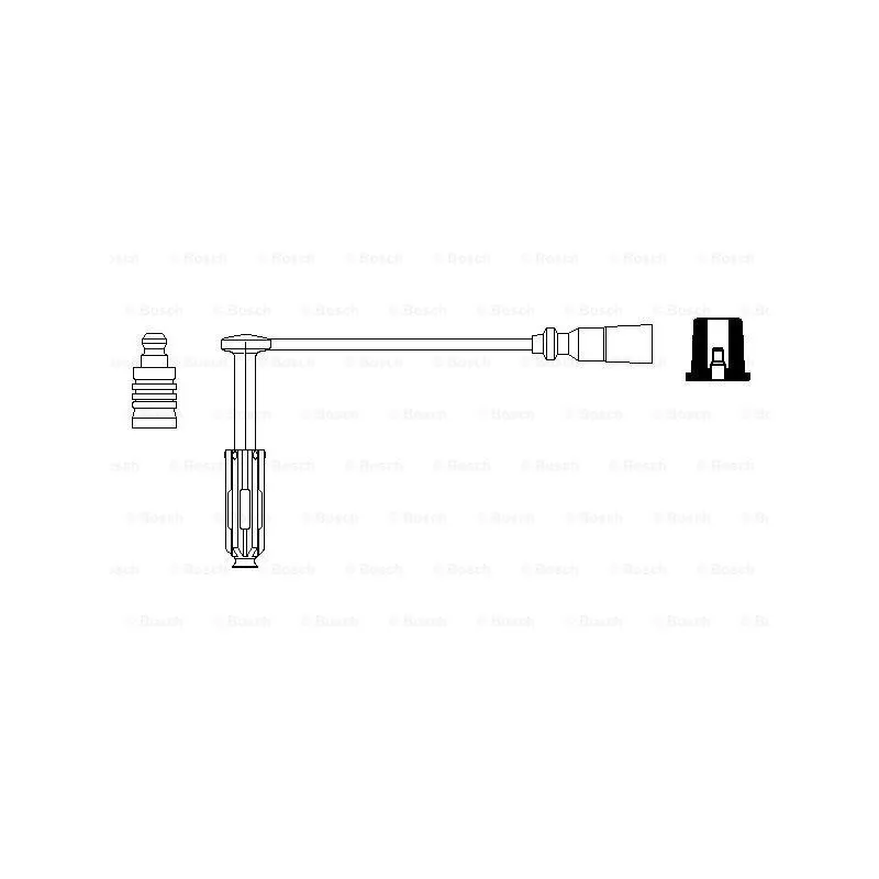 Câble d'allumage BOSCH 0 356 912 982