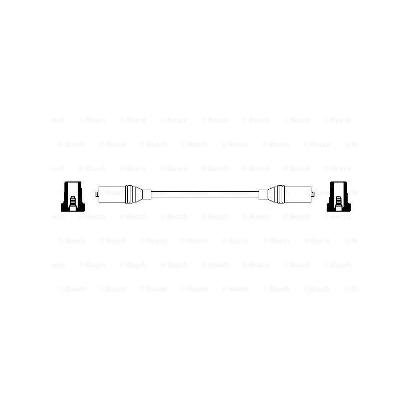 Câble d'allumage BOSCH 0 356 912 989