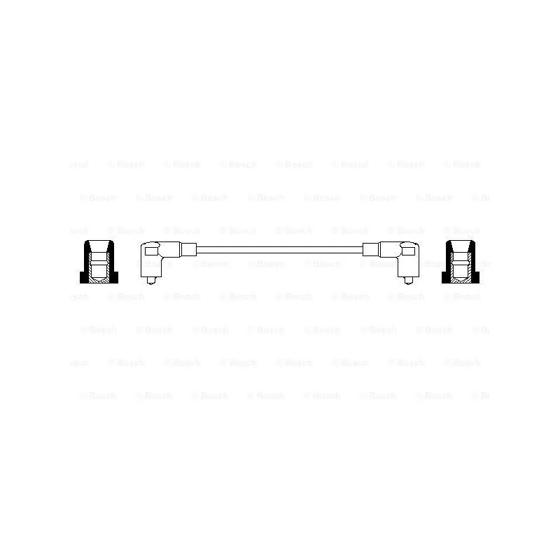 Câble d'allumage BOSCH 0 356 912 991