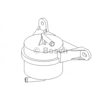Filtre à carburant BOSCH 0 450 902 162