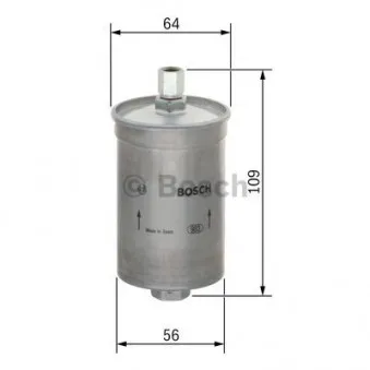 Filtre à carburant BOSCH 0 450 905 963