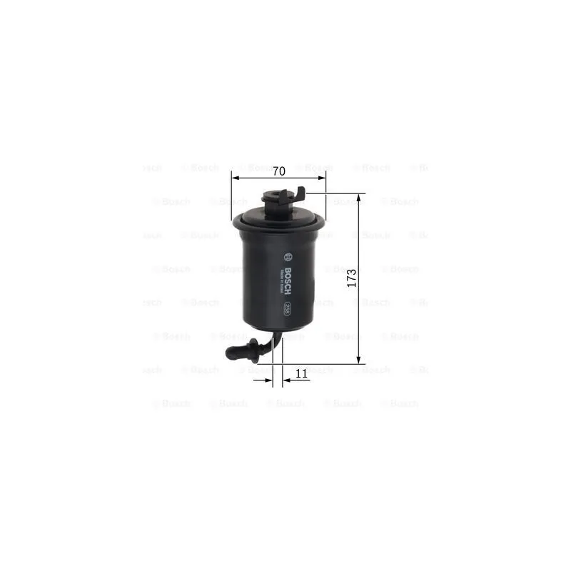 Filtre à carburant BOSCH 0 450 905 987