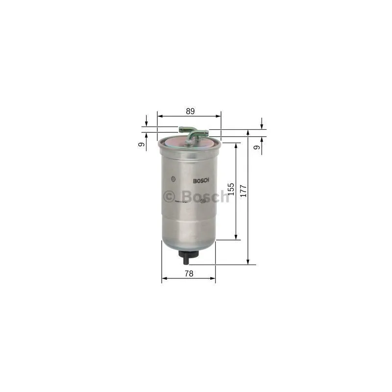 Filtre à carburant BOSCH 0 450 906 440