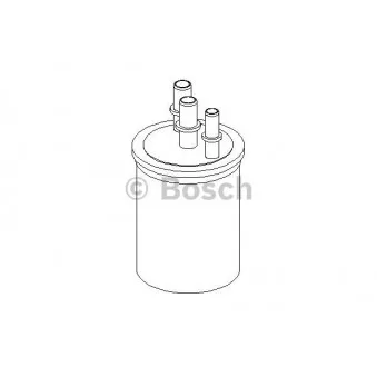 Filtre à carburant BOSCH 0 450 906 456