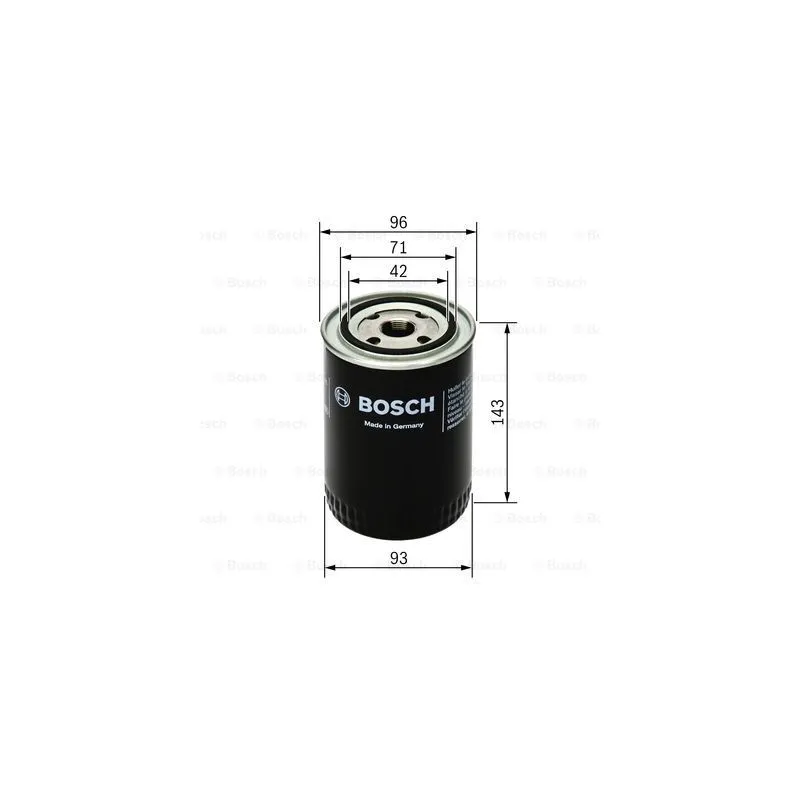 Filtre à huile BOSCH 0 451 203 236