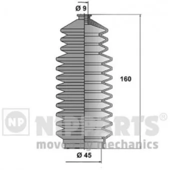 Joint-soufflet, direction NIPPARTS J2841000