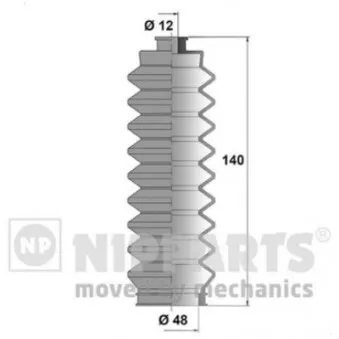 Joint-soufflet, direction NIPPARTS J2848002