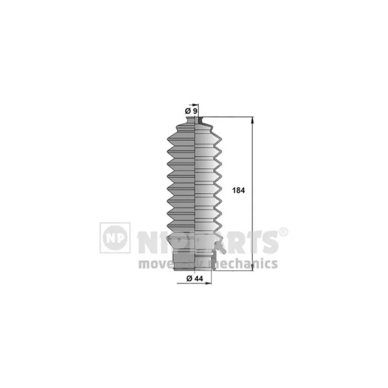 Joint-soufflet, direction NIPPARTS J2854000