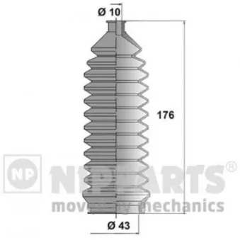 Joint-soufflet, direction NIPPARTS J2858000