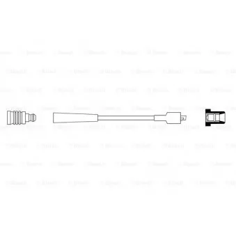 Câble d'allumage BOSCH 0 986 356 060