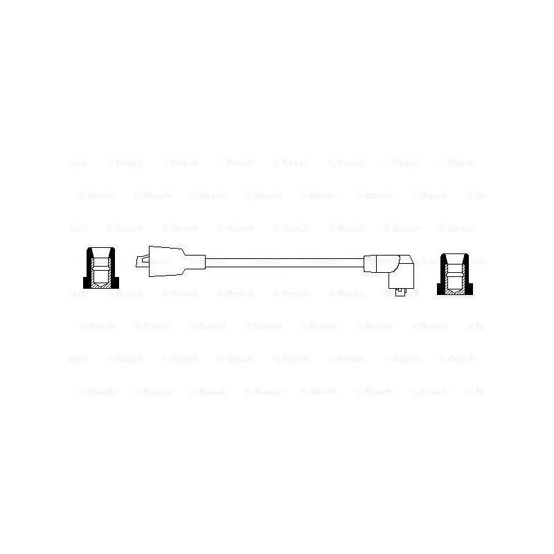 Câble d'allumage BOSCH 0 986 356 101