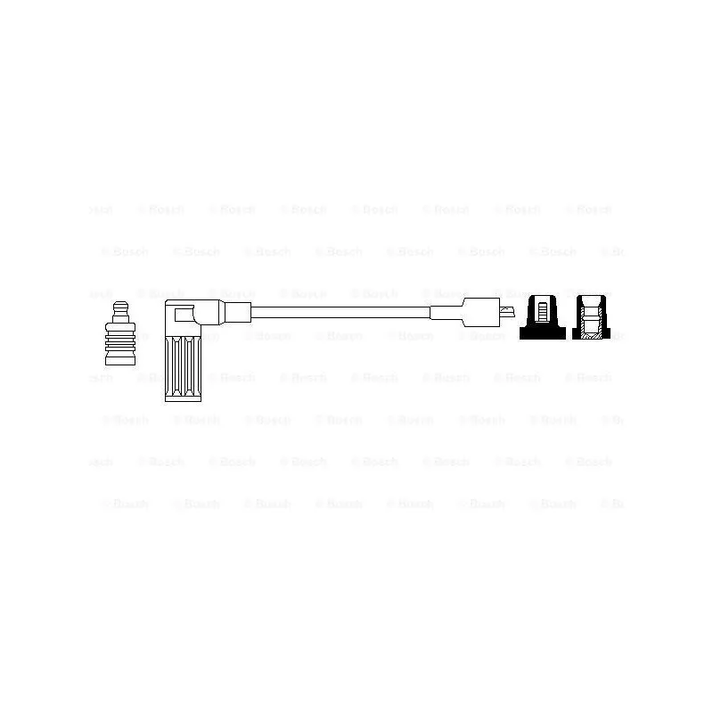 Câble d'allumage BOSCH 0 986 356 207