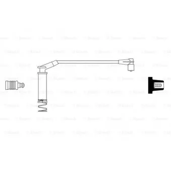 Câble d'allumage BOSCH 0 986 356 234