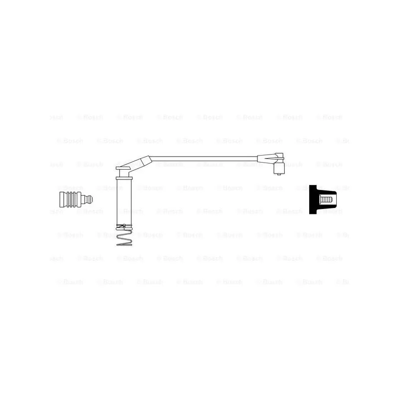 Câble d'allumage BOSCH 0 986 356 234