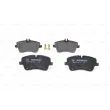 Jeu de 4 plaquettes de frein avant BOSCH 0 986 424 518 - Visuel 3