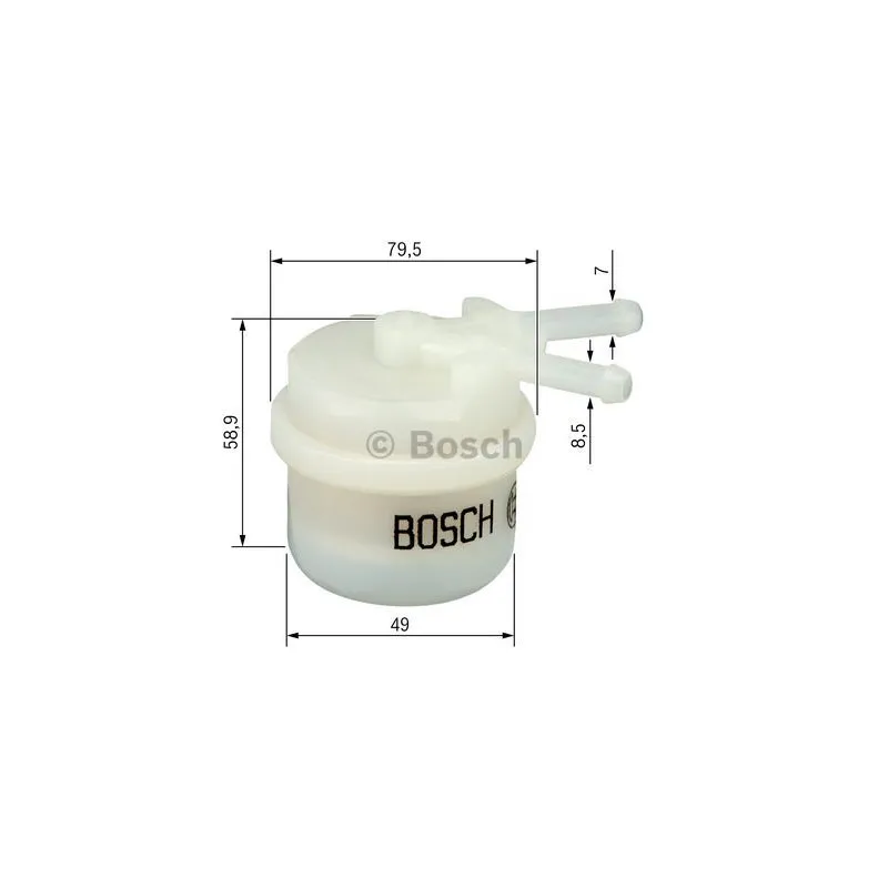 Filtre à carburant BOSCH 0 986 450 039