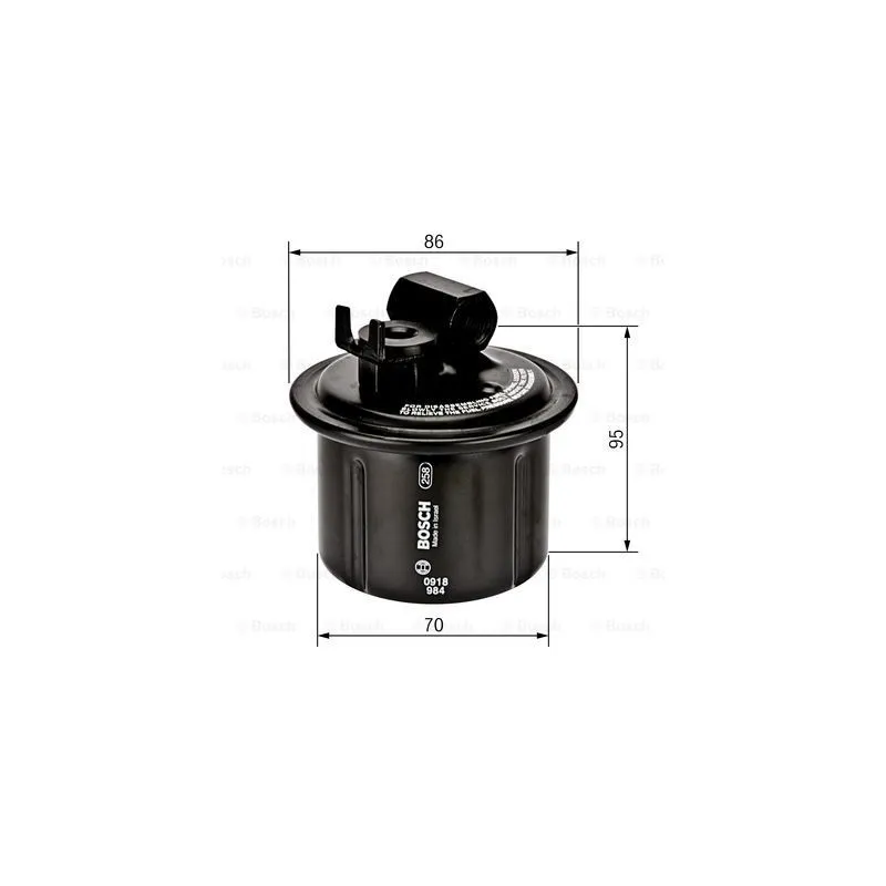 Filtre à carburant BOSCH 0 986 450 100