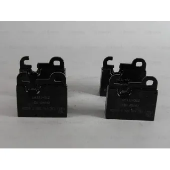 Jeu de 4 plaquettes de frein arrière BOSCH 0 986 464 361