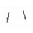 Jeu de 4 plaquettes de frein avant BOSCH 0 986 494 397 - Visuel 2