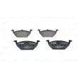 Jeu de 4 plaquettes de frein avant BOSCH 0 986 494 505 - Visuel 3