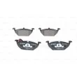 Jeu de 4 plaquettes de frein avant BOSCH 0 986 494 524 - Visuel 1