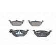 Jeu de 4 plaquettes de frein avant BOSCH 0 986 494 525 - Visuel 1