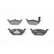 Jeu de 4 plaquettes de frein avant BOSCH 0 986 494 525 - Visuel 3