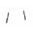 Jeu de 4 plaquettes de frein avant BOSCH 0 986 494 530 - Visuel 2